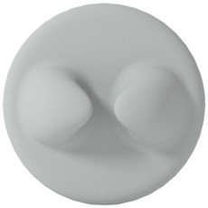 超棒寵物 寵物罐頭保鮮蓋 寵物罐頭勺 罐頭密封蓋 貓尾巴开罐器 貓耳罐頭矽膠蓋, 灰色