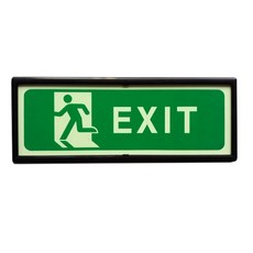 SM화이어테크 [특별할인전] 축광(야광) 비상구 피난구 유도표지판 축광표지 액자형 고휘도, 1개