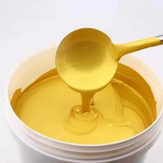 황금색 페인트 인테리어 금박 불상 금분 금색 보수 수리, 수성 금박 연금 300g, 1개, 300g