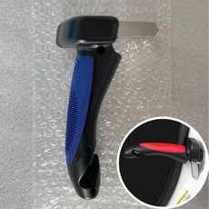 차량 승하차 보조 손잡이 다용도 차 유리 탈출 망치, 1개