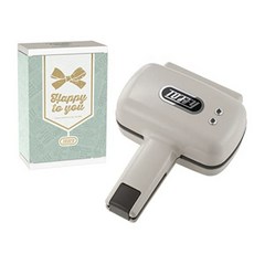 Toffy 토피 하프 핫샌드 메이커 와플플레이트 2WAY 물세척 가능 K-HS5-GF, 선물용 그레이지