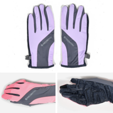 등산용 여성 플레어 긴장갑 야외 야간활동 충격완화 미끄럼방지 이중패드 장갑, 여성용M 연분홍