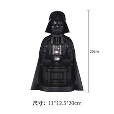 搖桿架 手把架 控制器【展示架】搖桿收納架 PS5游戲手柄支架 Switch卡通支架 PS4通用支架 手機支架 手辦擺件, 1個, 黑武士