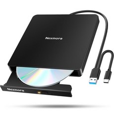 [2024 USB3.0 CD DVD DVD DVD USB3. CD Mac PC PC Windows11 Windows1087XP CD DVD 혁신형·고속, 1개, 블랙