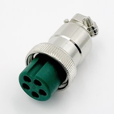 써큘러 커넥터 N-20-5P 항공잭 항공단자 20mm 5P 국산, 1세트