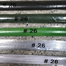 26號花藝鐵絲 鐵絲 園藝資材 乾燥花 永生花 花圈 花藝教學, 裸(銀)