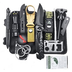 여행 캠핑 재난 비상용품 12종 생존 가방 키트 yg5*347MF, ★~CnH_상품선택