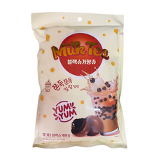 밀크티 블랙슈가향 츄 젤리, 470g, 1개