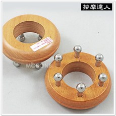 摩邦比 橡木無痕刮痧器 指壓推拿按摩棒 原始點刮痧工具 禮贈品, 1個
