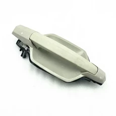 현대 테라칸 2001 2002 2003 2004 2005 2006용 자동차 도색되지 않은 크롬 외부 도어 핸들 82650H1020 8366, 03 Left front, 01 No paint