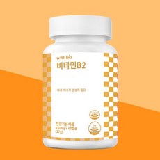 위드바이오 고농축 비타민B2 450mg 어린이 임산부 비타민b군, 1개, 60정