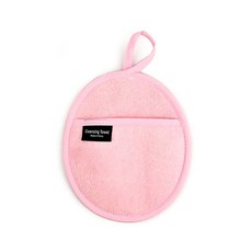 쌍문상회 킴스팜팜 국산 초극세사 핑크 클렌징 미용장갑 1개, 본상품