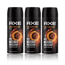 AXE 데오드란트 악스 바디 스프레이 다크템테이션 150ml x3개 (동남아 베트남 배송 가품주의) 150ml 3개, 3개