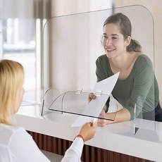 제임스마켓 세이프 투명 아크릴 칸막이 40x40 위생용품