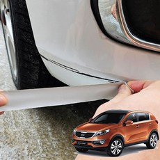 기스제거 스포티지R 붙이는 카페인트 원터치, E6S 미네랄실버