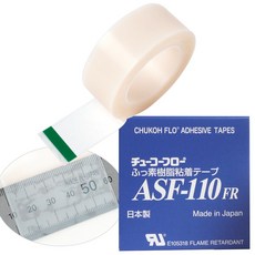 쥬코 내열 테프론 테이프 ASF-110FR 0.13mm x 25mm x 10M 파이프 연결부 밀봉 전기선 절연