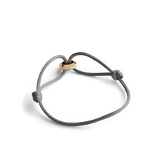 러브 14K 재활용 옐로 골드 이터니티 섬머 다이아몬드 브레이슬릿