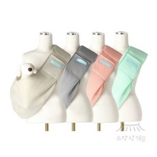 우노구나 어니스트 에어매쉬 슬링백 4종 강아지슬링백, 그레이