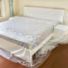 MILSTEN 家具塑膠防塵罩 2入, 透明