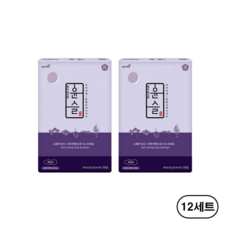 건강한 예지미인 순한 순면 소형 생리대 날개형, 오버나이트, 18개입, 24개