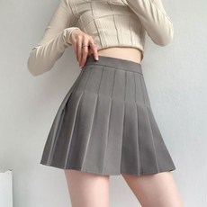 매력적인 베이직 주름 밴딩 스커트 mas46wKS