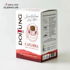 태국 도이퉁 DoiTung 드립 커피 다크 x 로스트 10g 3개 6슬립 60g, 1개, E. 카라멜 애플 향