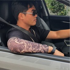 패션 타투 팔토시 해골 문신 디자인 쿨토시 자외선차단 스포츠 토시