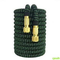 高壓水管 新款 高壓家用 洗車水槍 水管 軟管 花園伸縮 清潔澆花 噴頭神器套裝, 紅色水管+泡沫水槍+接頭,原長15米注水后45米, 1個