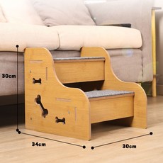 HULU 고양이 계단형 스텝 스크래처 2단 3단 4단, 1개, 이미지색