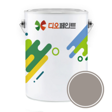 디오페인트 멀티퍼퍼스 벽지 가구용 페인트, 1개, 4L, 뉴트럴48 (모카그레이)