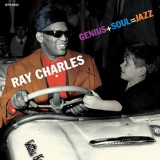[LP] Ray Charles (레이 찰스) - Genius + Soul = Jazz [오렌지 컬러 LP]