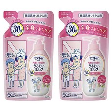 Biore 蜜妮 U 保濕乳液 花香 補充包, 2個, 250ml
