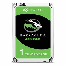 씨게이트 바라쿠다 HDD SATA3 7200rpm 256M 1TB ST1000DM010