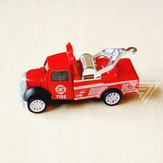 【台灣出貨】仿真消防車合金車 1/64模型車 消防救援玩具, 1, 1個