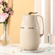 歐式保溫壺家用大容量保溫水壺暖水壺熱水瓶結婚保溫瓶, 深灰色, 1個