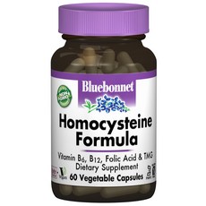 Bluebonnet 同半胱胺酸複合素食膠囊, 1個, 60 件