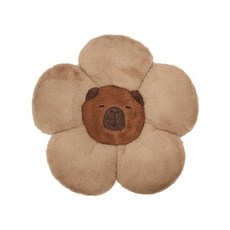 겨울 극세사 카시트 커버 차량용 방석 따뜻한 미끄럼 방지 시트 카파카라 카시트, 1개, 토끼털 카피발라 꽃 허리받침