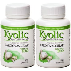 Kyolic 熟成大蒜萃取膠囊, 100顆, 2罐
