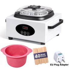 왁스 워머 제모 히터 기계 셀프 왁싱 키트 얼굴 피부 바디 스파용, 1개
