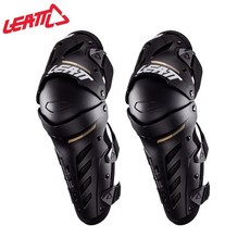 LEATT 摩托車護膝 越野機車護具 騎行拉力活動關節護腿, 黑色S/M 全地形防摔透氣