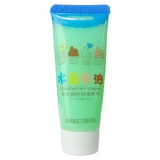 투명글리터 데코덴생크림50g, 글리터연두, 1개