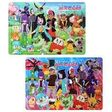 도서출판 신세계 포켓몬스터xy-8절퍼즐 2종세트, 1개