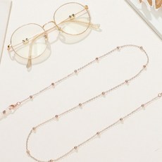 로즈골드 체인 안경 끈 스트랩 목줄 패션 안경 목걸이 홀더 걸이