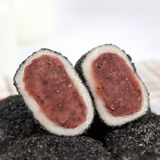 더바른떡 흑임자 찹쌀떡 960g 쫄깃한 식감 간편한끼, 60g, 16개