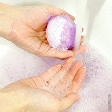 일상발견 배쓰밤 호캉스필수템감성입욕제 물에녹으며퍼지는탄산거품 거품입욕제 감각적인색감과향기의조화, 한라봉, 1