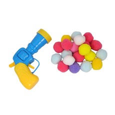 셀엔드 폼볼 발사 장난감 총 장난감총 볼발사총, 1개, 멀티