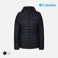 [백화점 정품] 컬럼비아 여성 코어라이트 슬림 경량 후디다운 자켓 WR6927