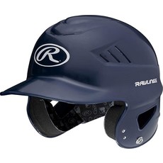 Rawlings | COOLFLO 배팅 헬멧 16.5cm - 19.5cm 프리 사이즈 블랙 + 페이스 마스크, RaWL 울ings | COOLFLO 배팅 헬멧 | 1, Navy