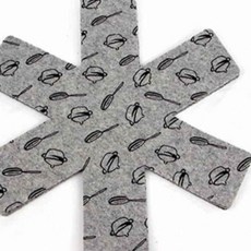 주방잡화소품 프라이팬 보호 패드 3p 흠집방지 주방소모품