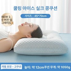 픽앤고 냉감필로우 여름바디필로우 냉감바디필로우 냉베개 냉감베개 쿨베개, 그레이 고상형 1단계 2.0Pro A